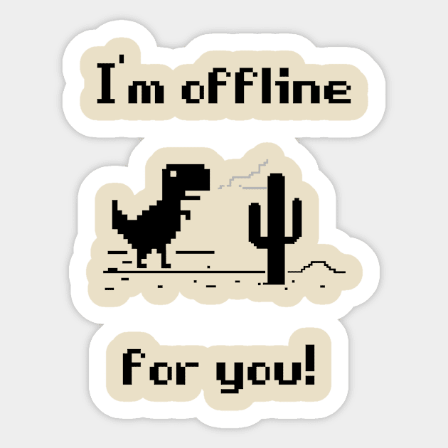 off line Sticker by PJcriativo